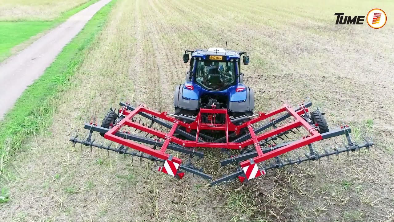 Hankmo Harrow with 6.4m working meters - Tume-Agri Oy