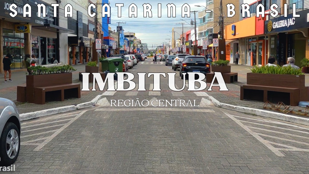 Imbituba Região Sul de Santa Catarina Dirigindo pelo Centro