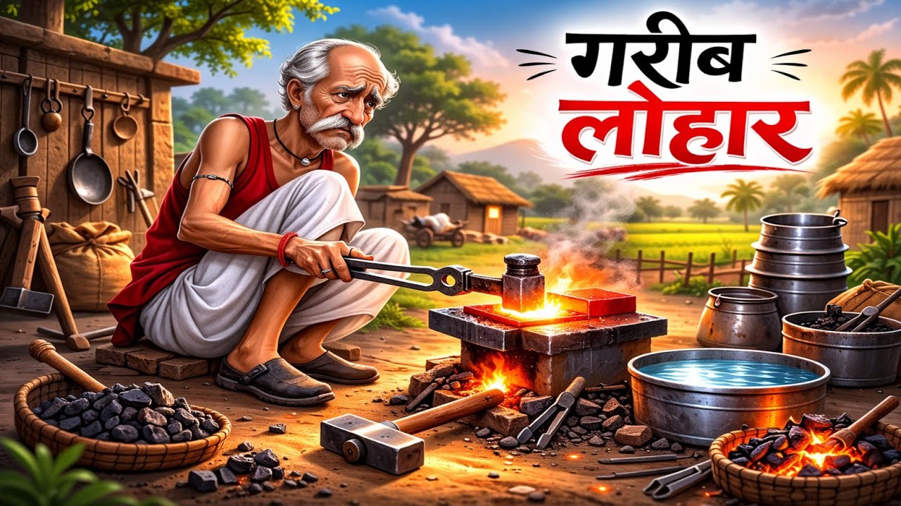 जब लोहार को मिला खजाना… फिर भी उसने तलवार क्यों नहीं बेची? | #hindicartoon #new 