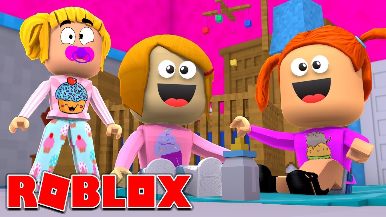Roblox | Kira Babysits Molly And Daisy!