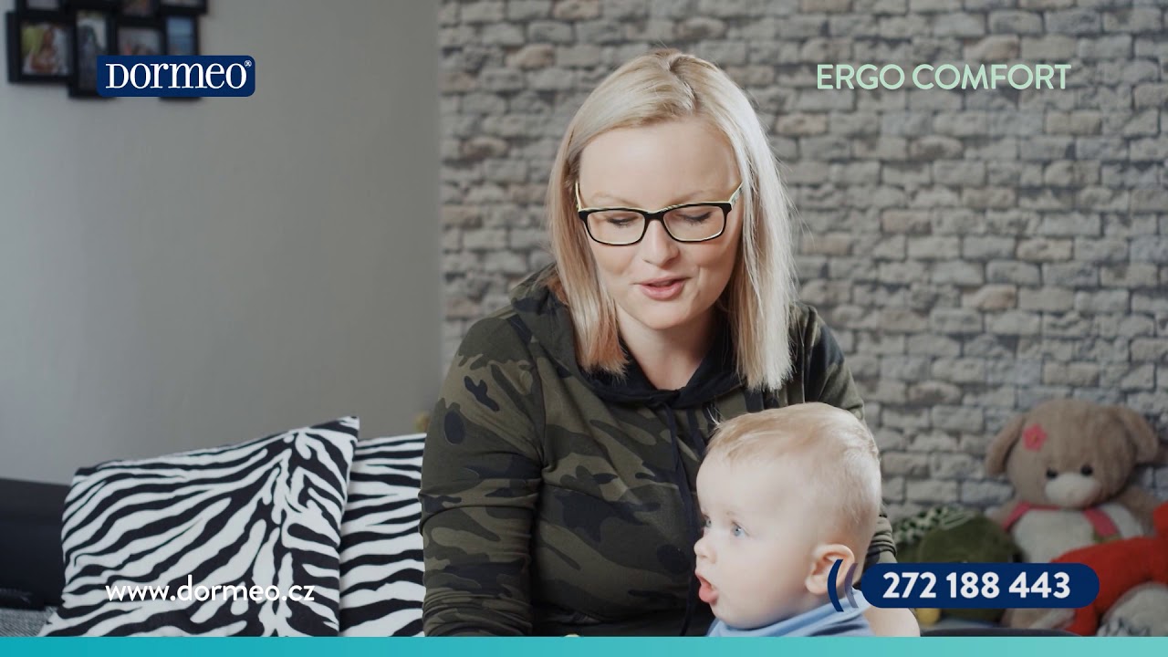 Dormeo Ergo matrace - Sleva -500 Kč na postelový rám