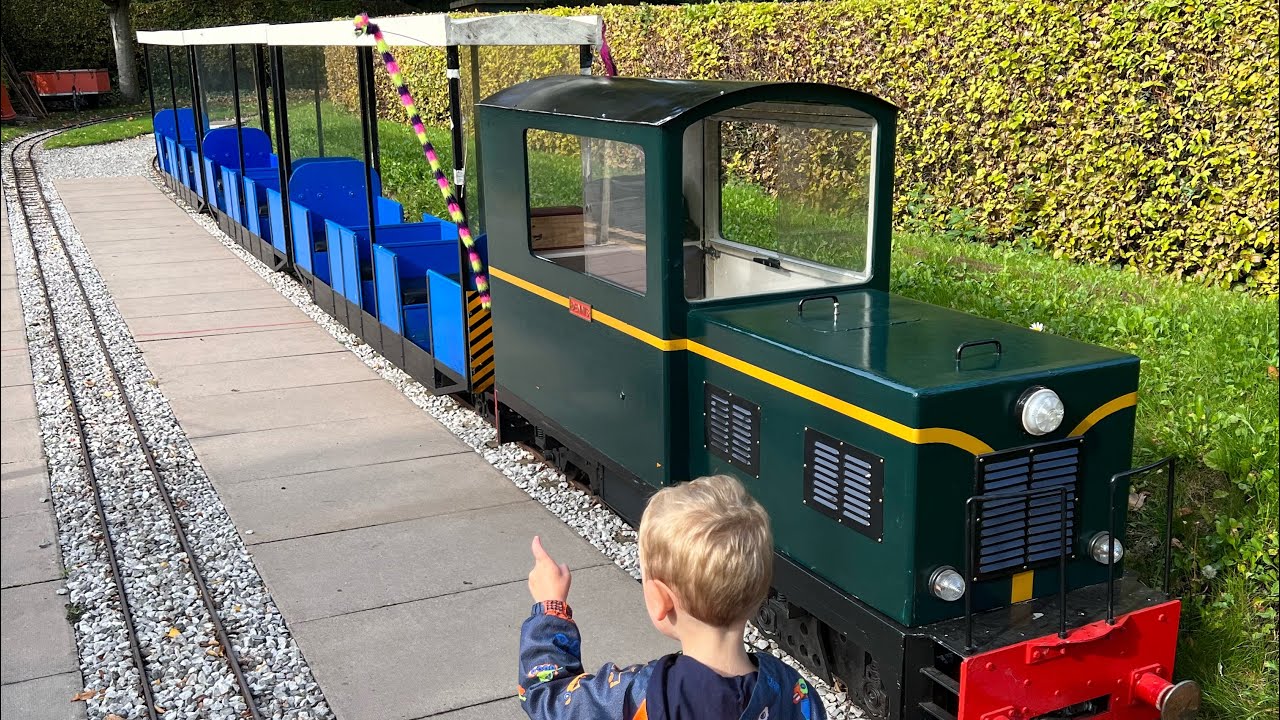 High Legh Miniature Railway - Full Lap of Track inc The Mad Hatters Tea Party - Easter
