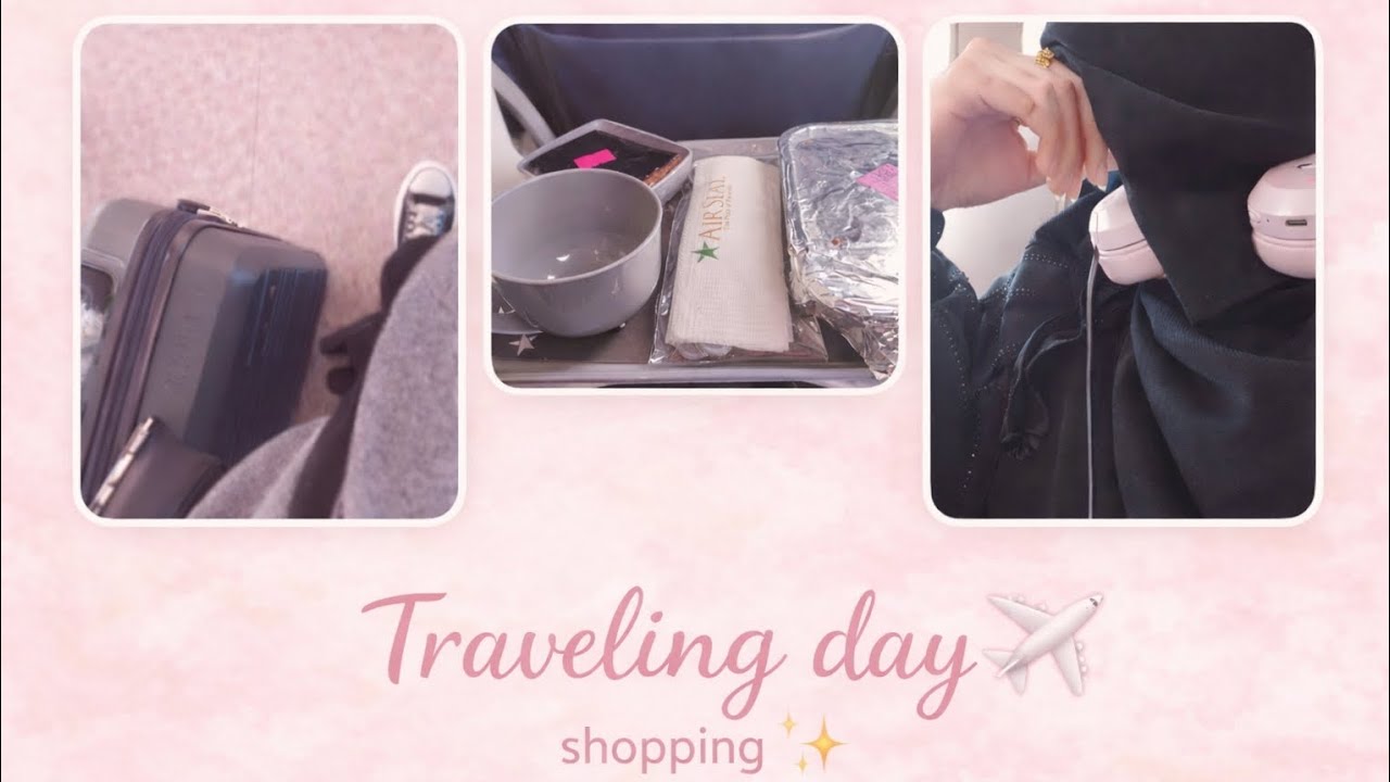 Travel Day ✈️ | Shopping + Airport Vlog (Faceless & No Talking)