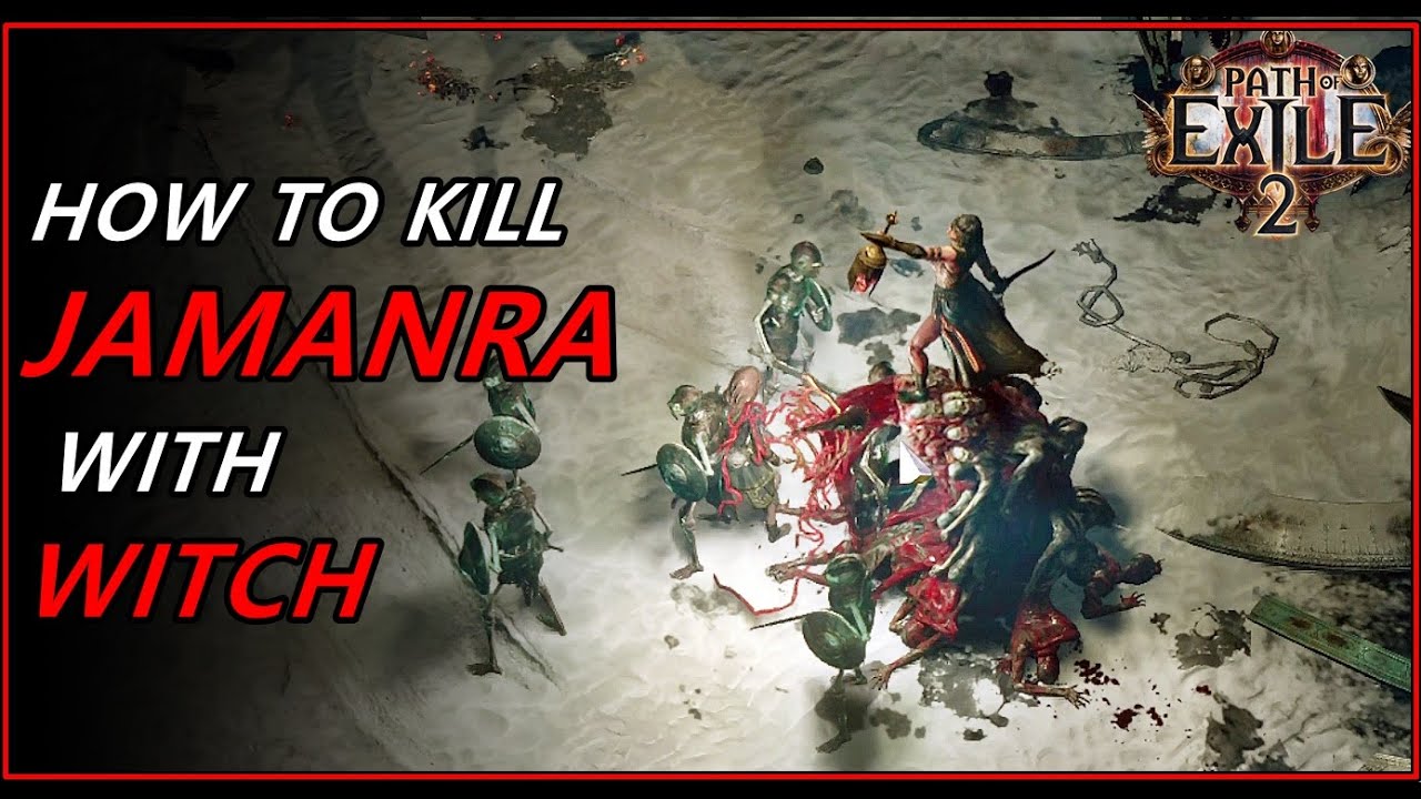 HOW to Defeat New Buffed JAMANRA in Path of Exile 2 | POE2 Dawn of The Hunt