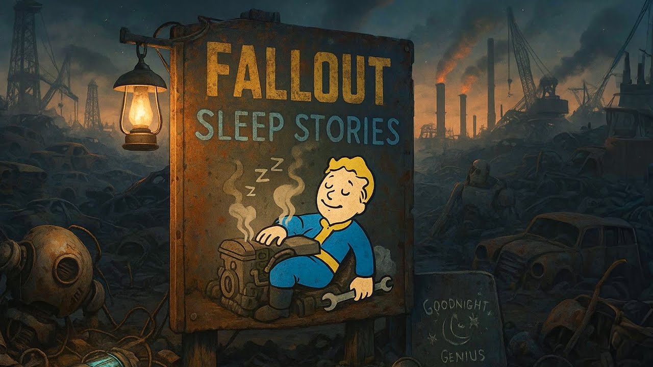 Rust & Revelations: Tales from the Scrapyard | Fallout Bedtime Stories | Fallout ASMR for Sleep