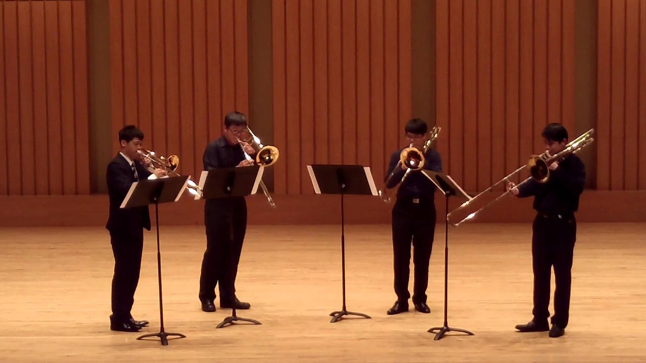 P. I. Tchaikovsky: String Quartet No 1, II. Andante Cantabile for Trombone Quartet (arr. Fritz Feng)