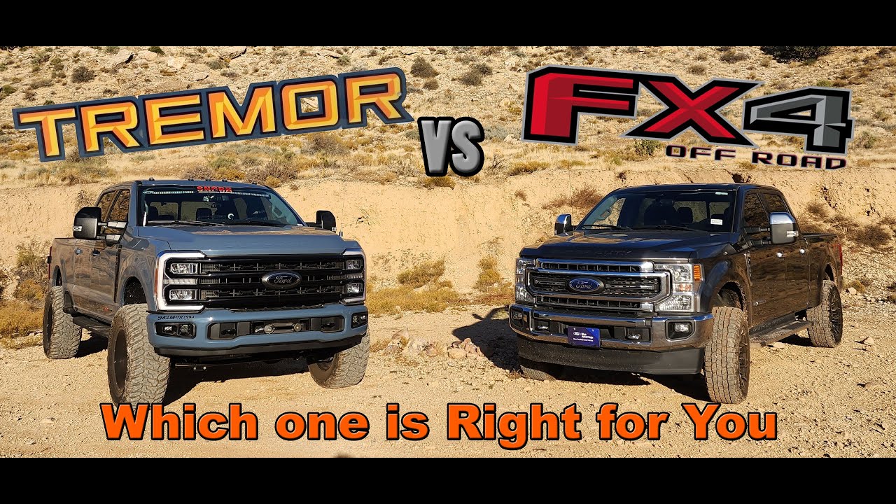 Ford Superduty Tremor vs FX4 what's the difference and which is right for you?