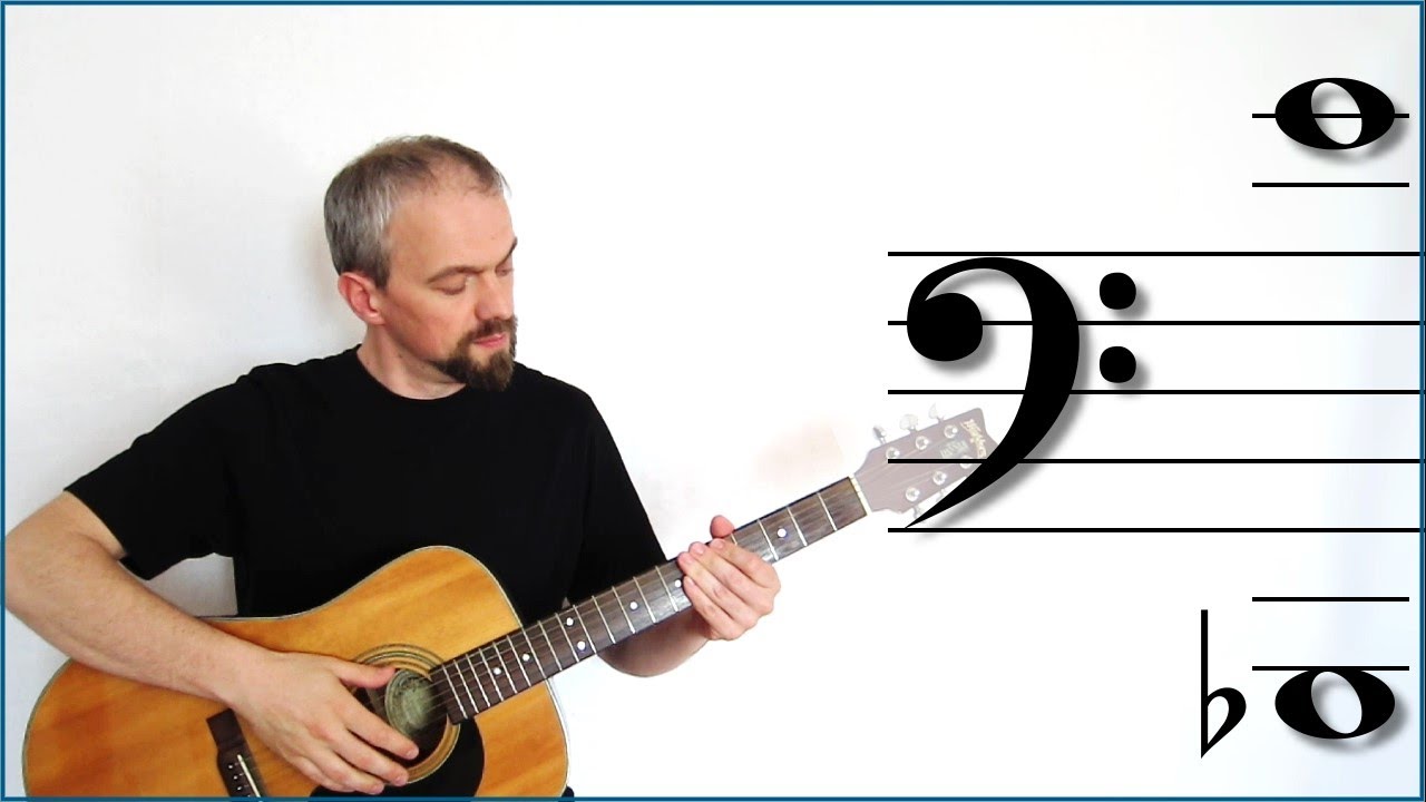 Gesangsübung - tiefe Bass-Stimme - bis tief hinunter zum Kontra-B