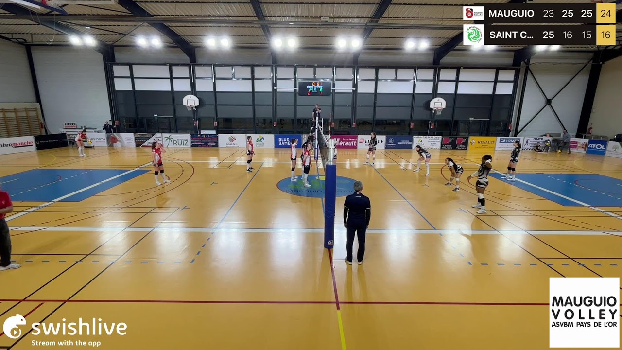 Live propulsé par l'application Swish Live
MAUGUIO VS SAINT CHAMOND