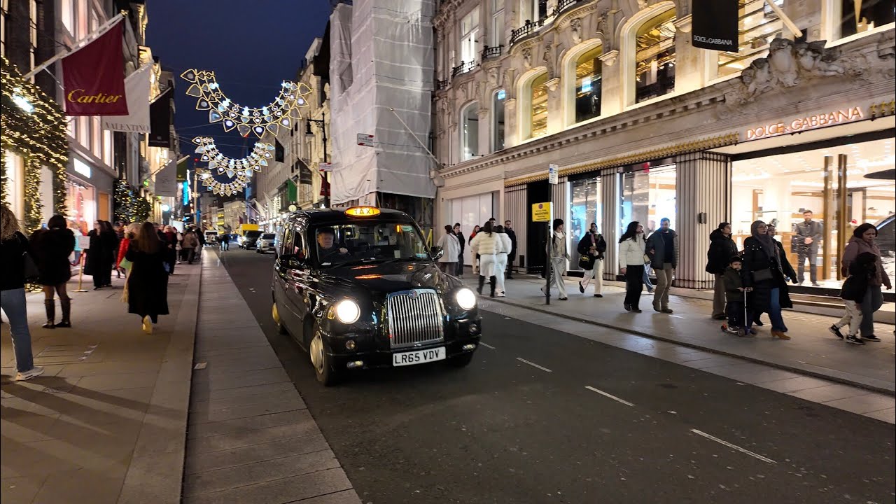London Night Walking Tour POV 🌃 Carnaby Street to Soho and Chelsea | Real Evening Walk 4K
