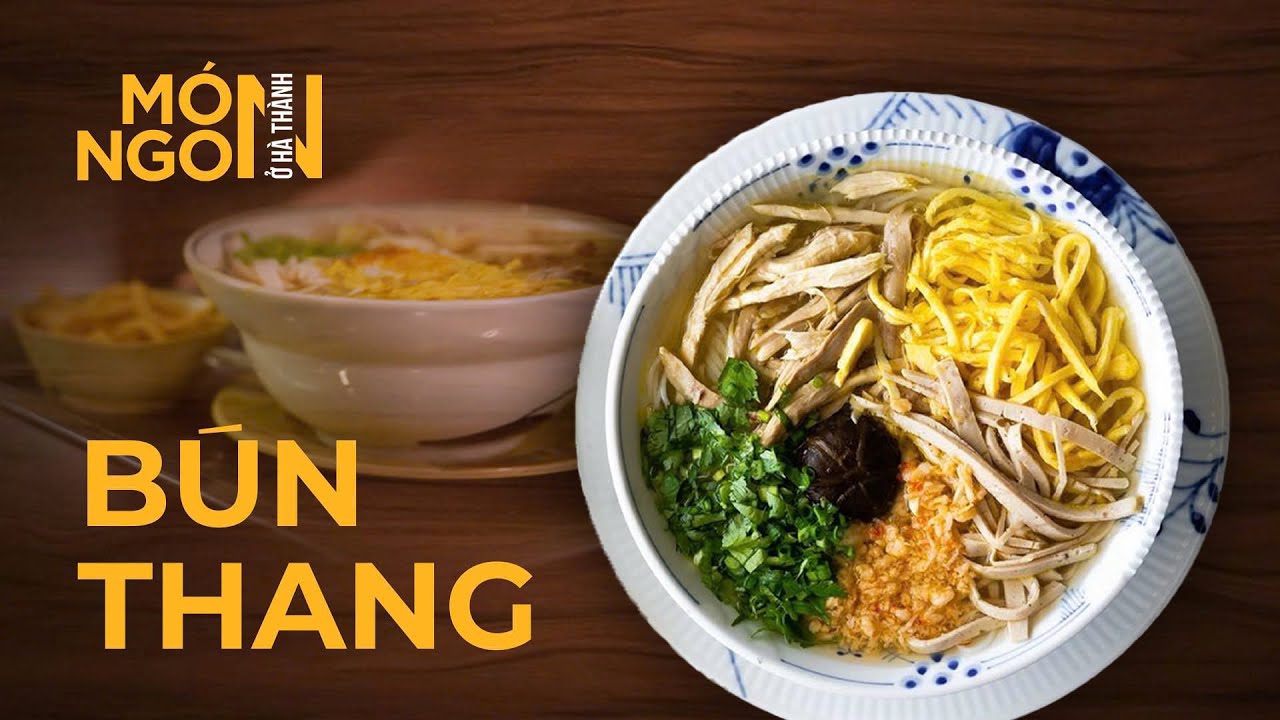 Bún thang 