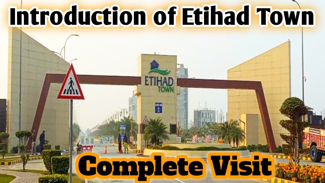 Complete Visit of Etihad Town Riwind road Lahore| Etihad Town Phase 1 House for sale in Etihad Town|