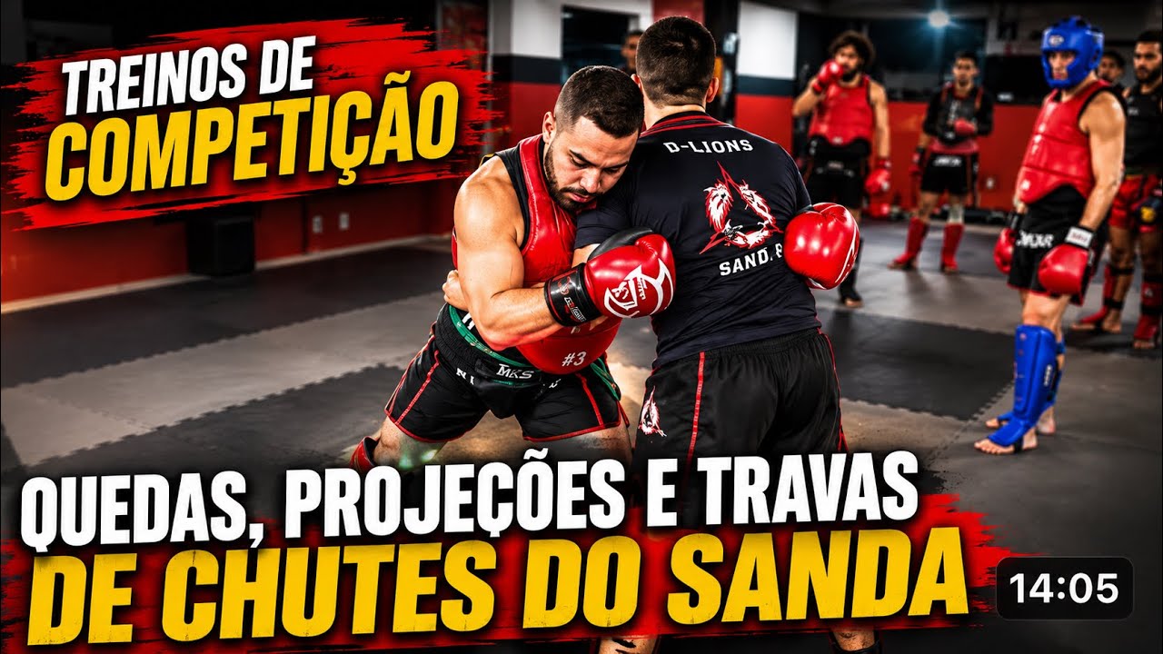 SANDA: OS SEGREDOS POR TRÁS DAS QUEDAS, PROJEÇÕES E TRAVAS MAIS EFICIENTES!