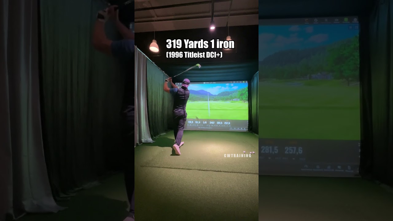 1 iron 319 Yards (Titleist DCI+ 1996 Test)
