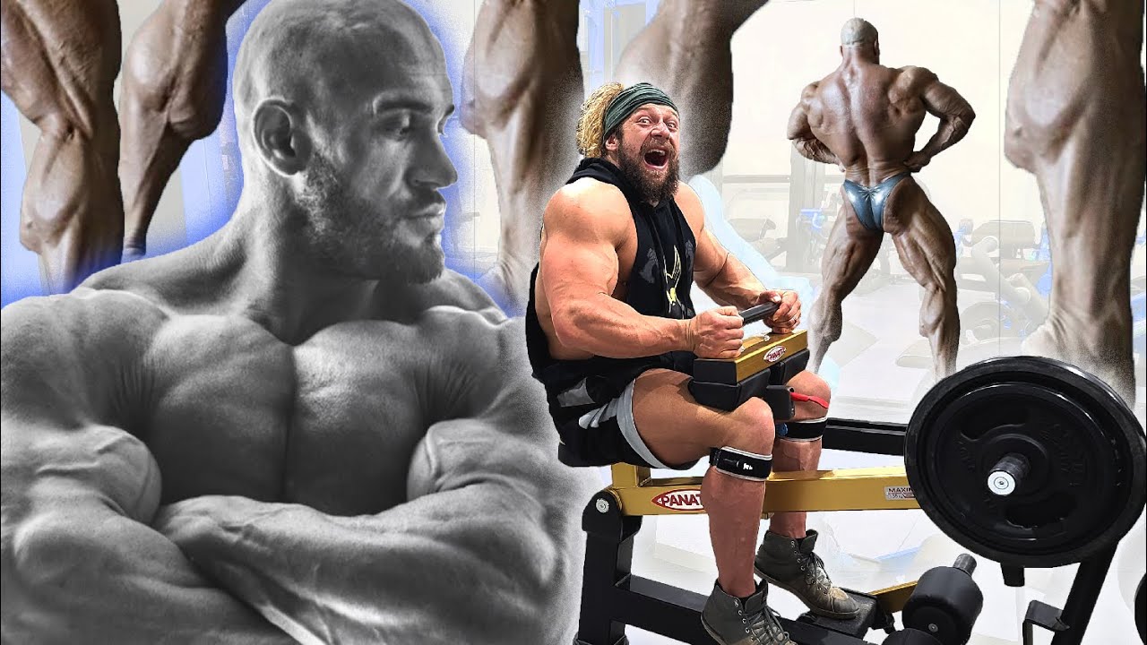 Pro Bodybuilder Reacts To Me Doing His Calf Workout | ft. Antoine Vaillant