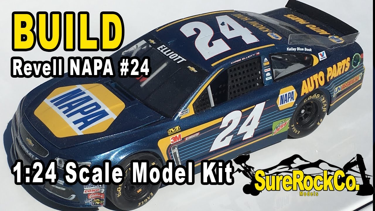 Build Revell NAPA #24 Chase Elliott 1:24 NASCAR model kit 2016