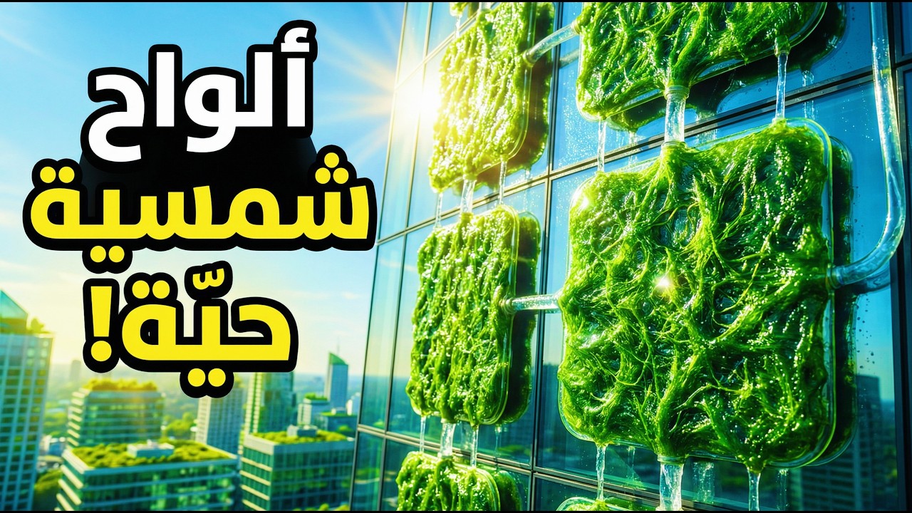 الألواح الشمسية الحية: طاقة من كائن يتنفس!