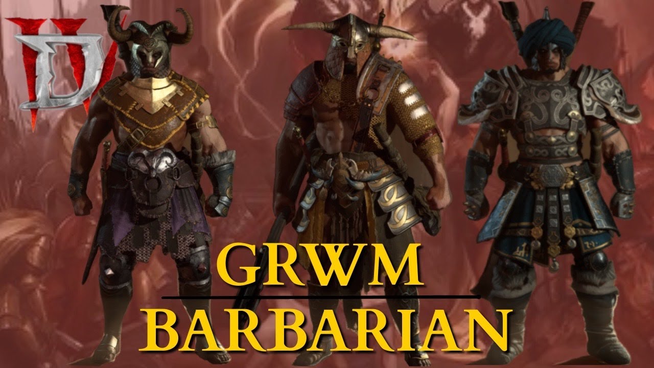Diablo 4 - Barbarian Build  How to Transmog your equipment!