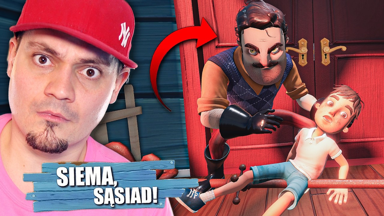 🤫 SĄSIAD PORWAŁ DZIECKO DO PIWNICY I ZROBIŁ MU TO... | Helo Neighbor A Lost Cause - Roblox