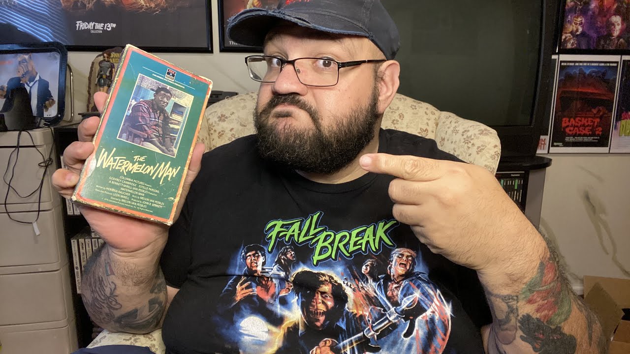 WATERMELON MAN 1970 VHS UNBOXING