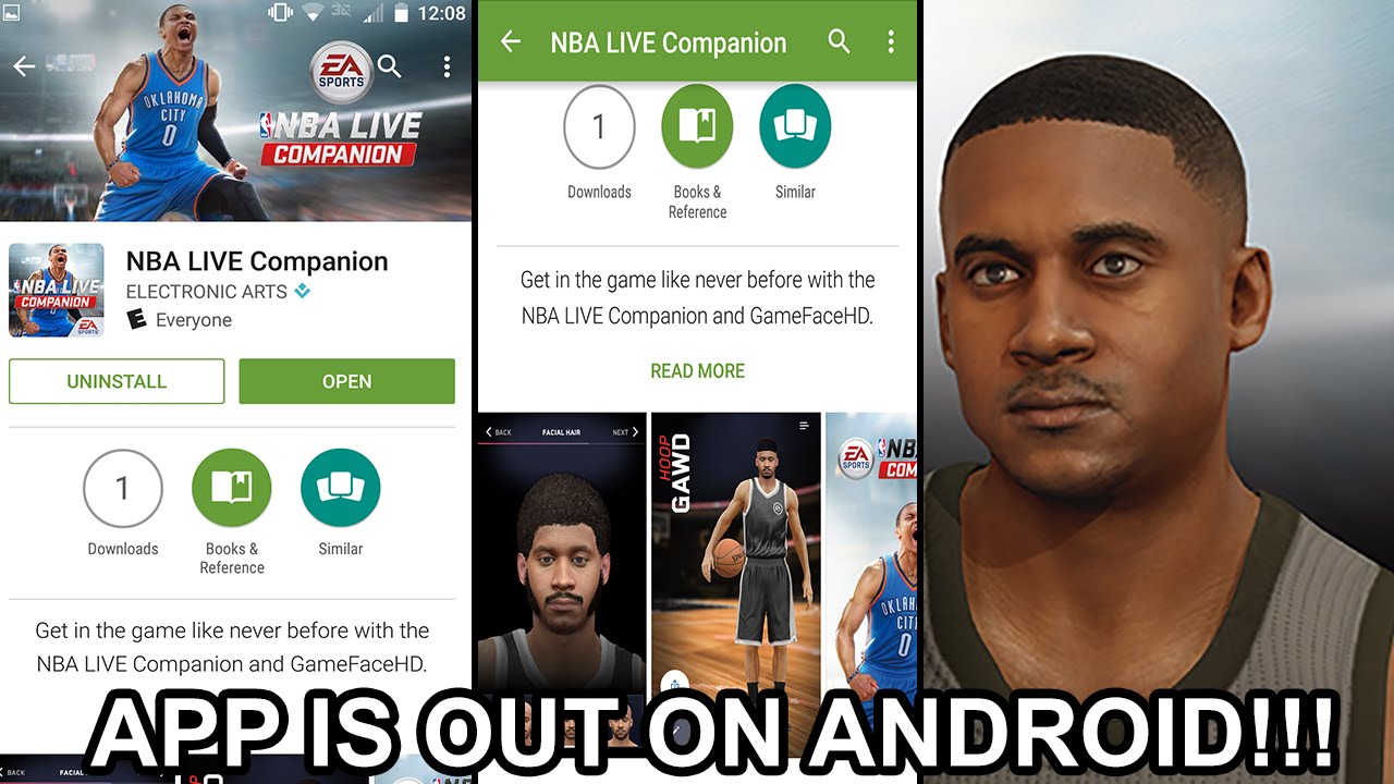 NBA Live 16 News - COMPANION APP IS OUT FOR ANDROID USERS!