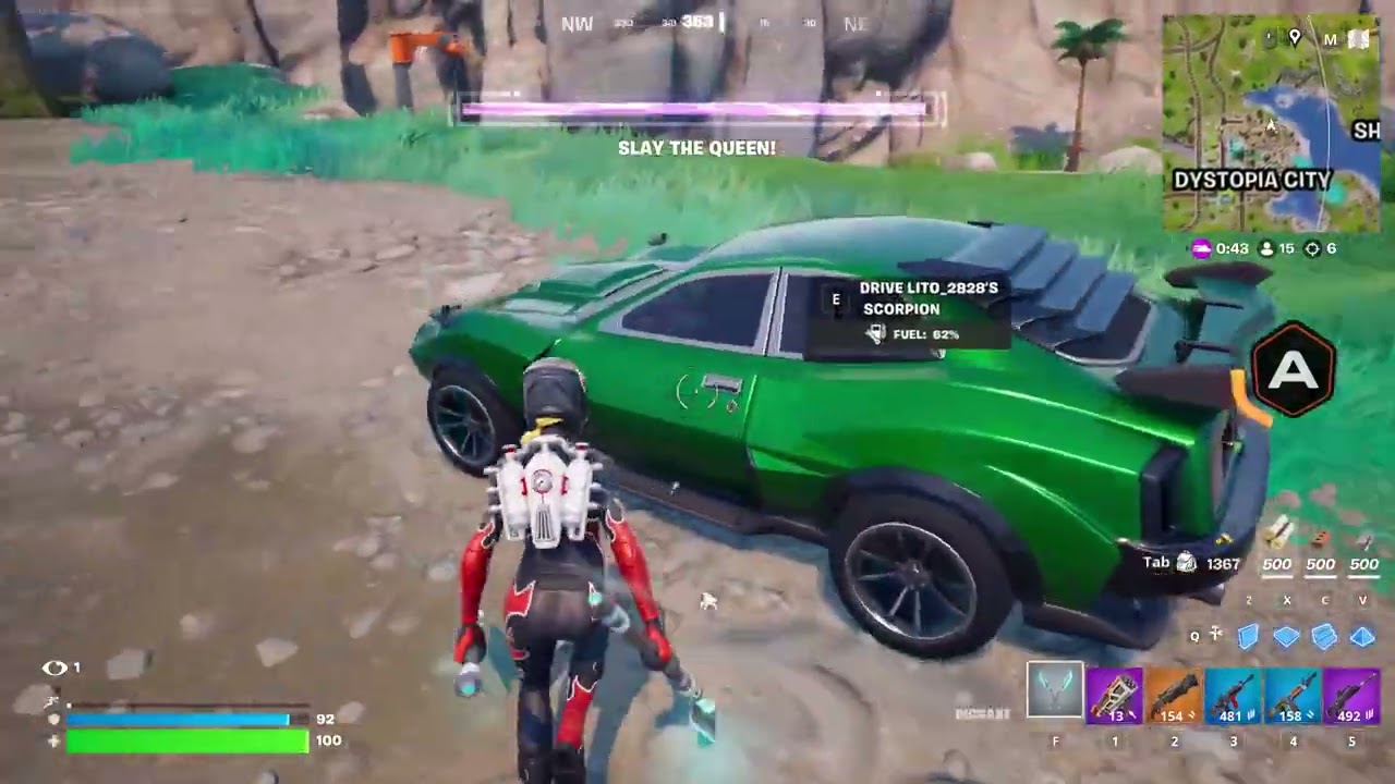 Fortnite Chapter 6 Season 4 Battle Royale Gameplay W/ Legendary Sentinel Pump Shotgun