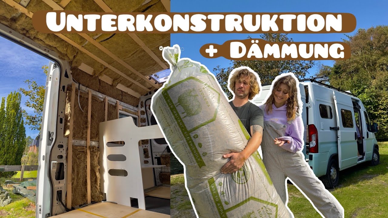 Die BESTE Dämmung für den camper?! Wir dämmen NICHT mit Armaflex. DIY Campervan Selbstausbau #8 *ad