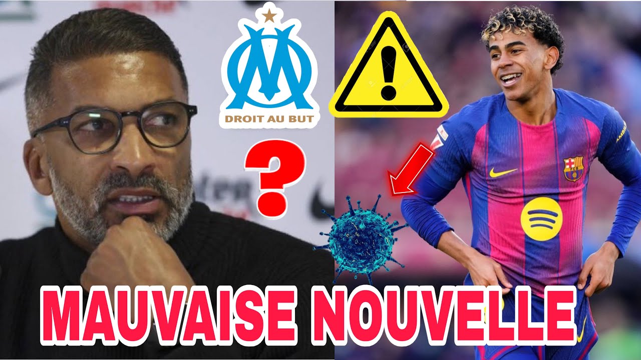 LAMINE YAMAL EST MALADE, la star du Barça a joué hiér avec un... : Habib Beye sera le nouveau coach
