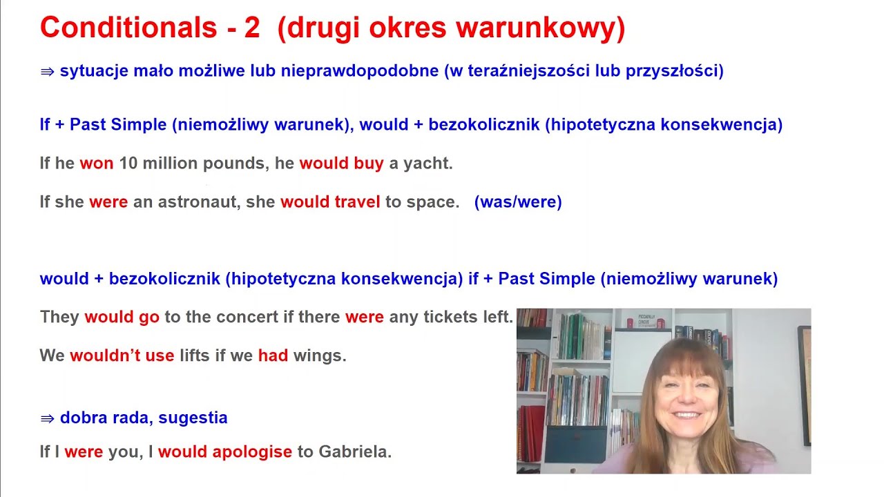 TEST - Conditionals - 2 okres warunkowy