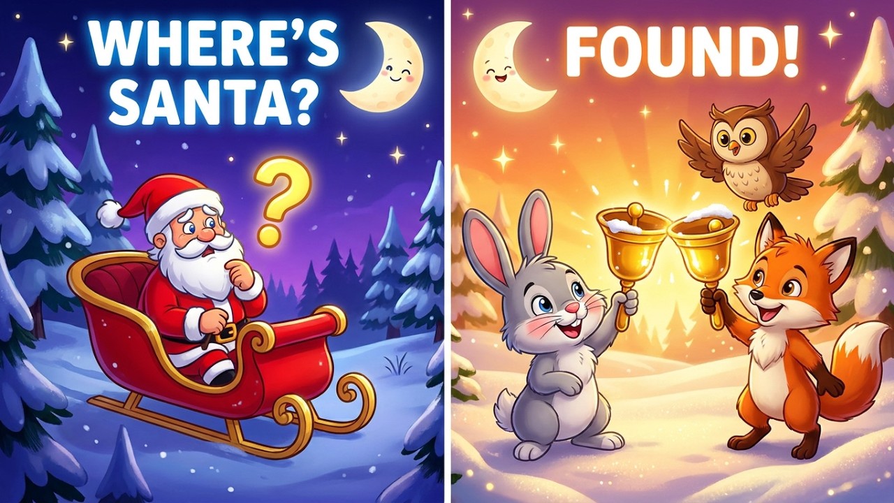 Can Santa Find His Way? Jingle Bells Adventure for Kids