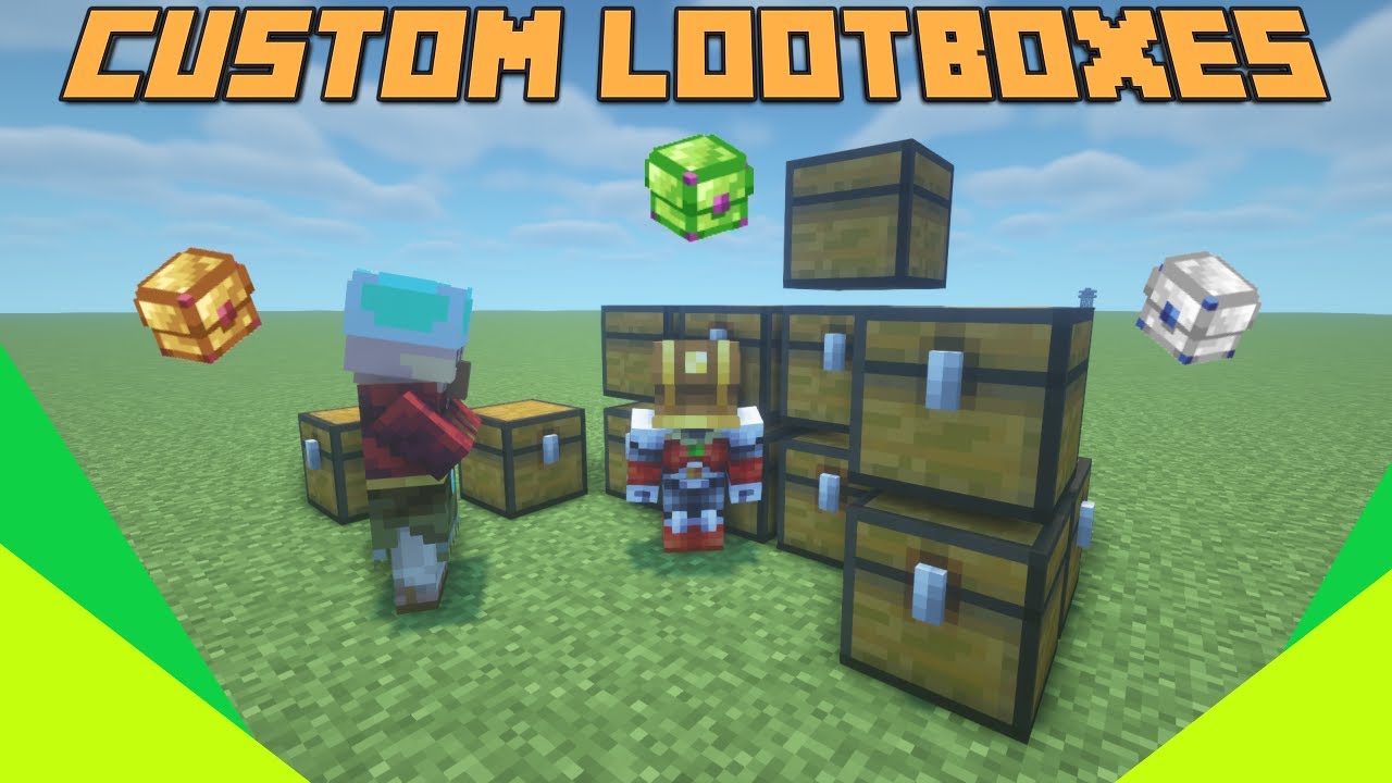 CUSTOM LOOTBOXES in vanilla Minecraft 1.19+!?