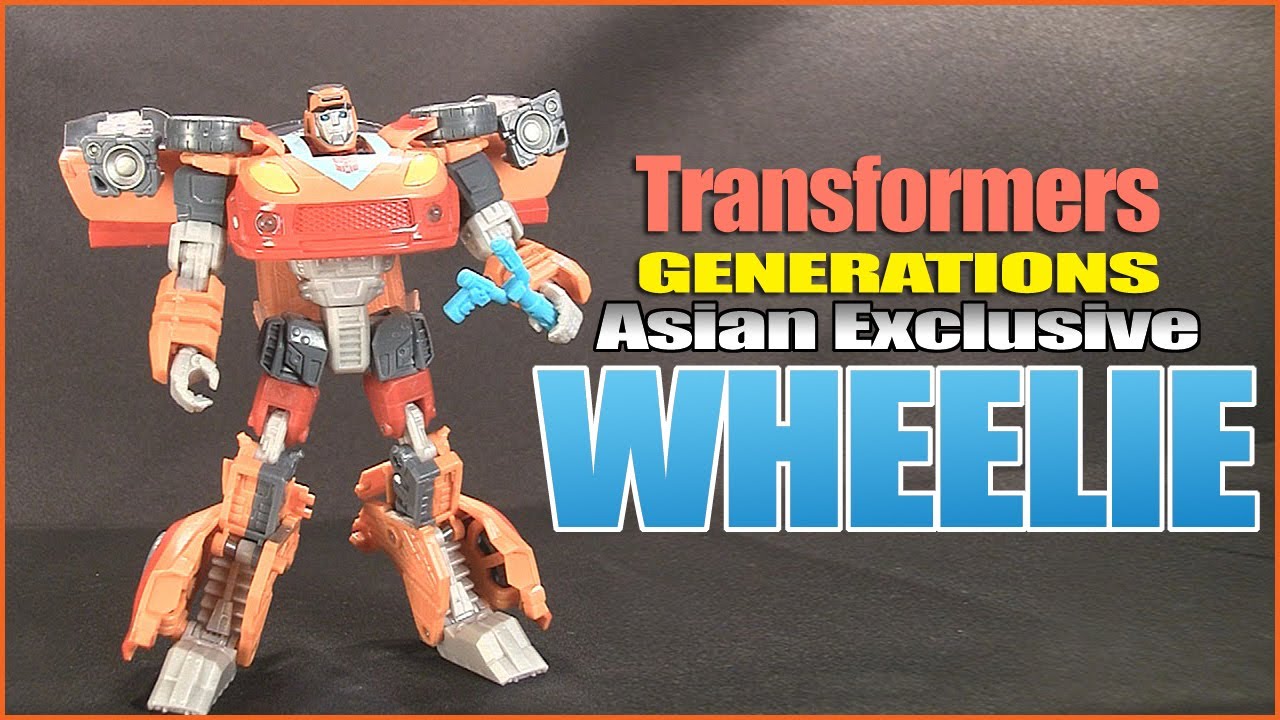 Transformers Generations WHEELIE Asian Exclusive GDO figure