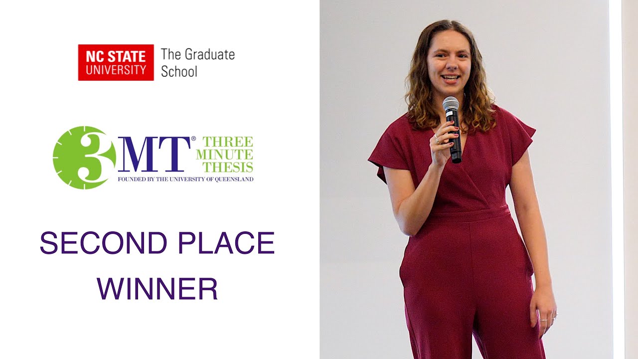NC State 2024 Three Minute Thesis Second-Place Winner, Alyssa Griffin
