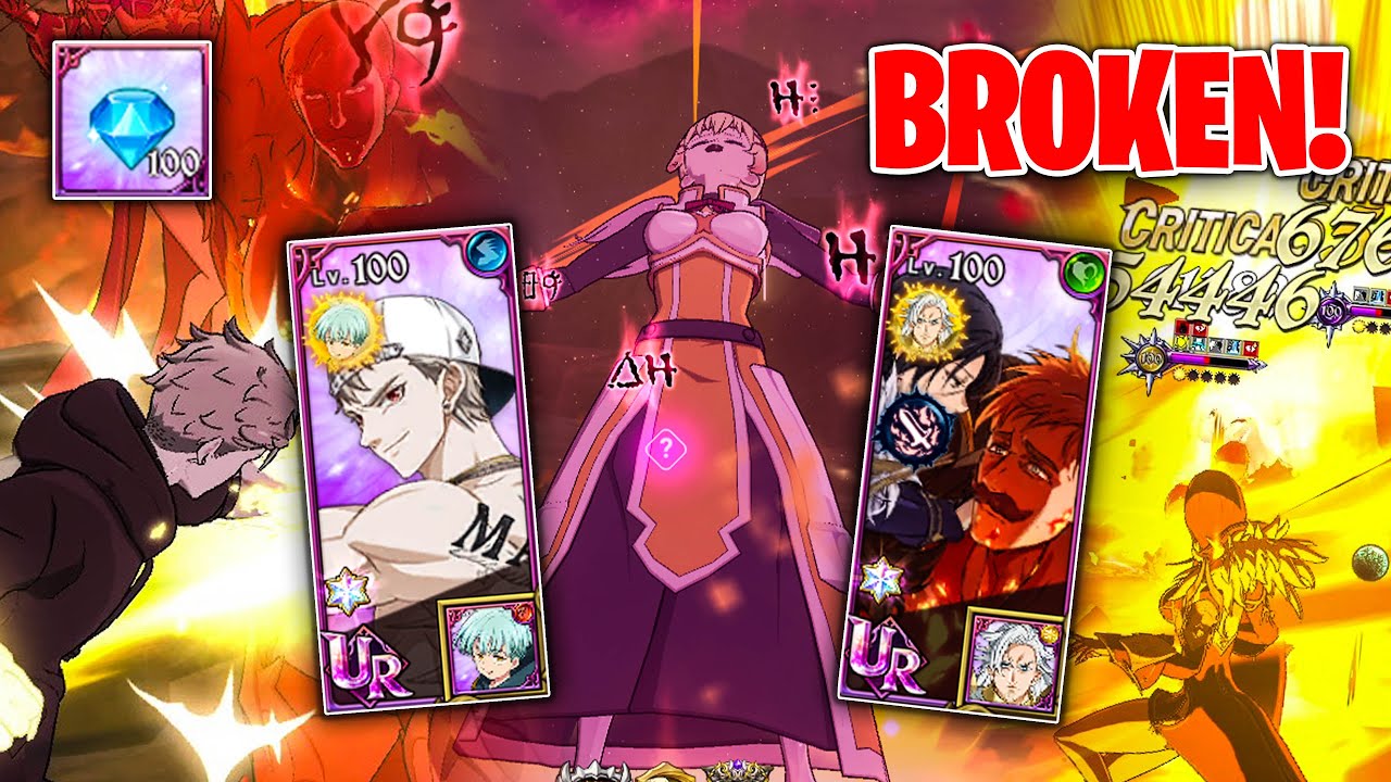 VIEL ZU STARK! DARKNESS = MAZINO + ESCANOR & MERLIN UNSTERBLICH! CHAOS PVP | 7DS Grand Cross Deutsch