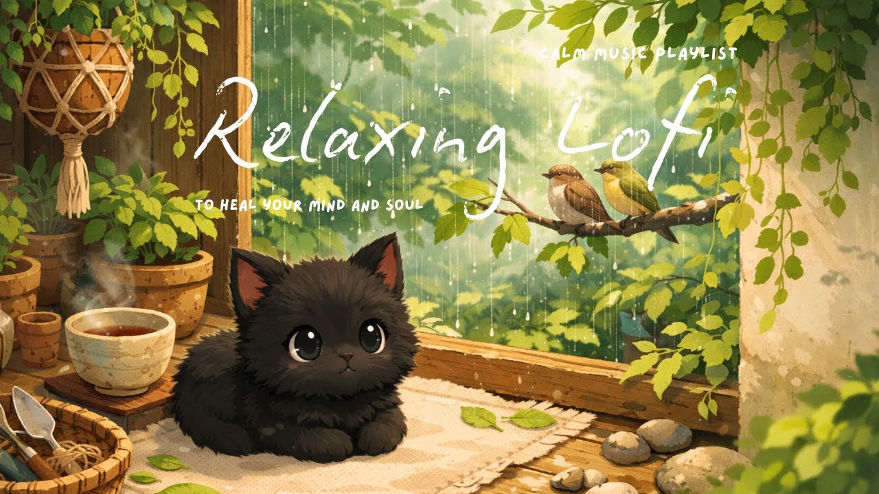 Lo-fi Garden 🌿 Acoustic Chill Beats, Birds & Breezy Nature for Relaxing Focus