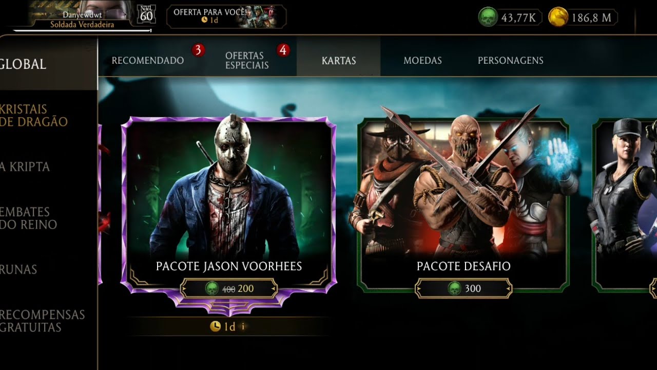 MK MOBILE ABRINDO 6 PACK DO JASON VOORHEES