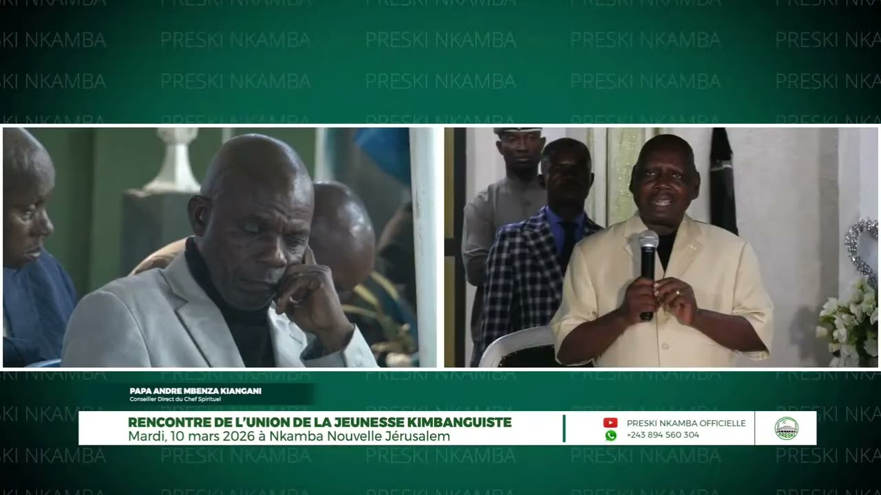 RENCONTRE INTERNATIONALE D’UJKI À NKAMBA KIA 10 MARS 2026