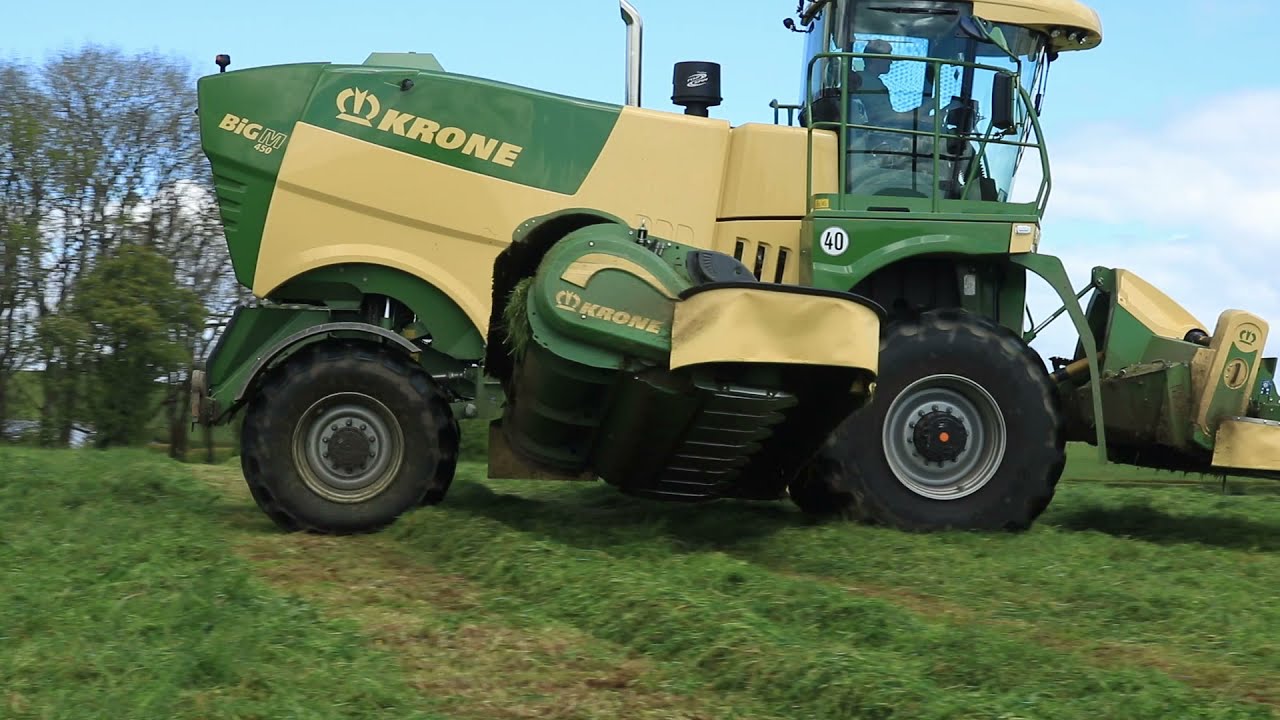 Mowing Silage With Keith Allen Agri 2021