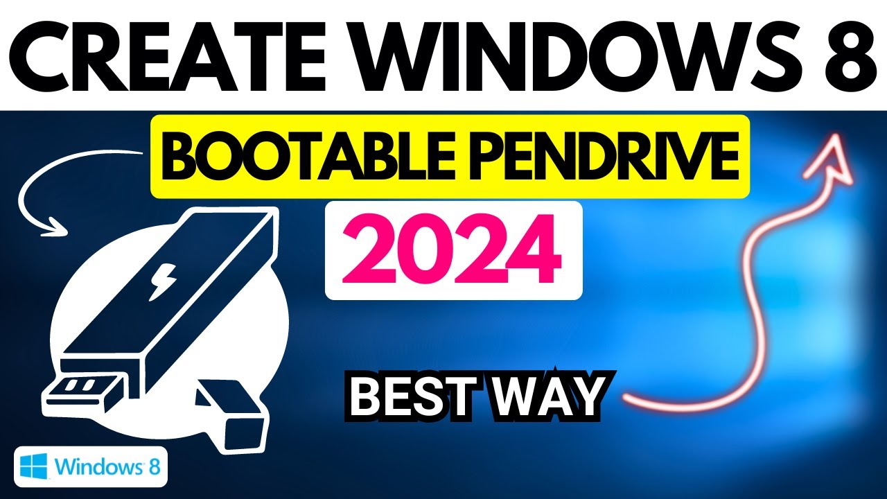 ✅Как создать загрузочную флешку Windows 8 в 2024 году || Загрузочная флешка Windows 8/8.1