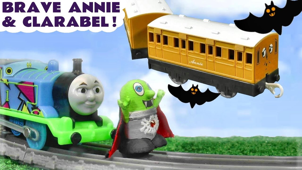Brave Annie and Clarabel Toy Train Story with the Funlings