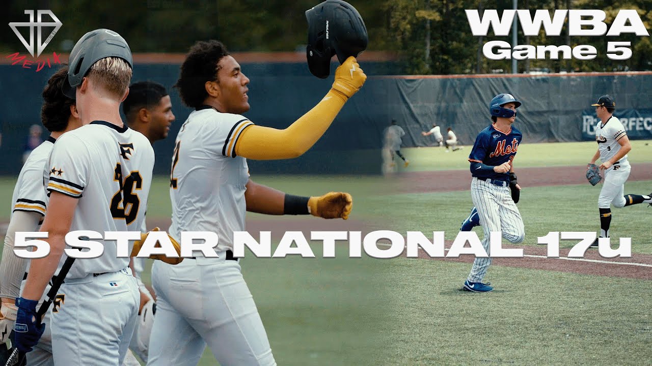 5 Star National 17u vs Toronto Mets | Game 5 WWBA