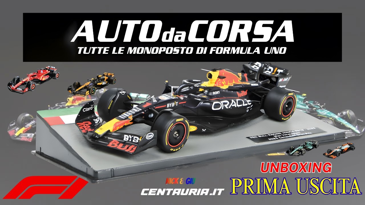 AUTO DA CORSA F1 Centauria | Unboxing PRIMA USCITA! 🏁