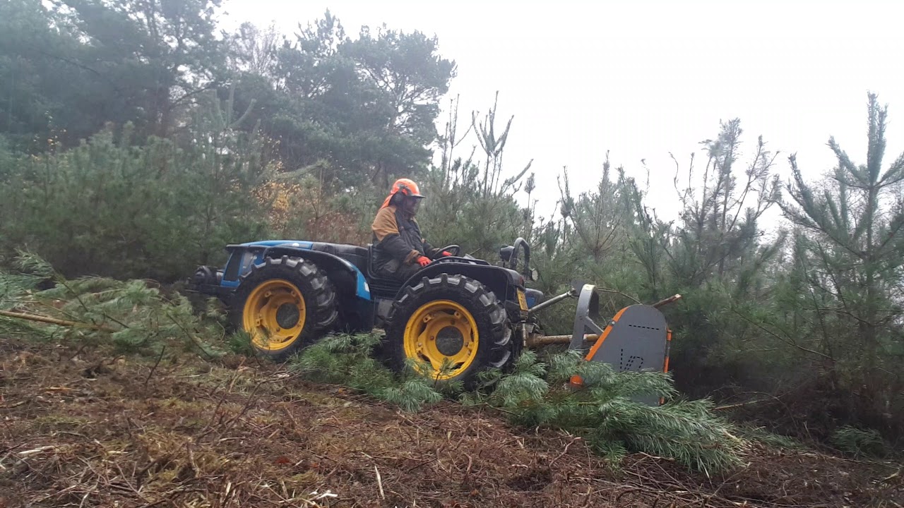 Horsford-environmental.co.uk BCS vithar 900 with Vandaele forestmaster 150 mulcher