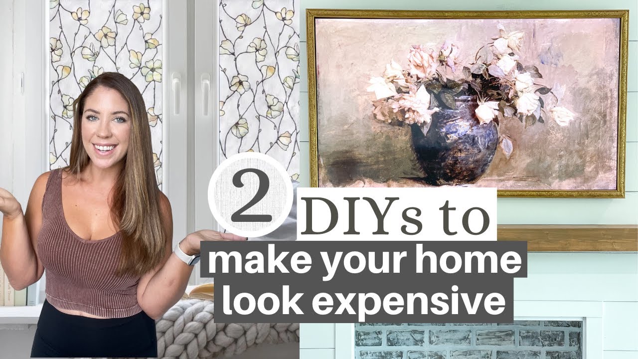 2 EASY + AFFORDABLE DIYS TO MAKE YOUR HOME LOOK EXPENSIVE! 🏠 🔨 DIY HOME HACKS