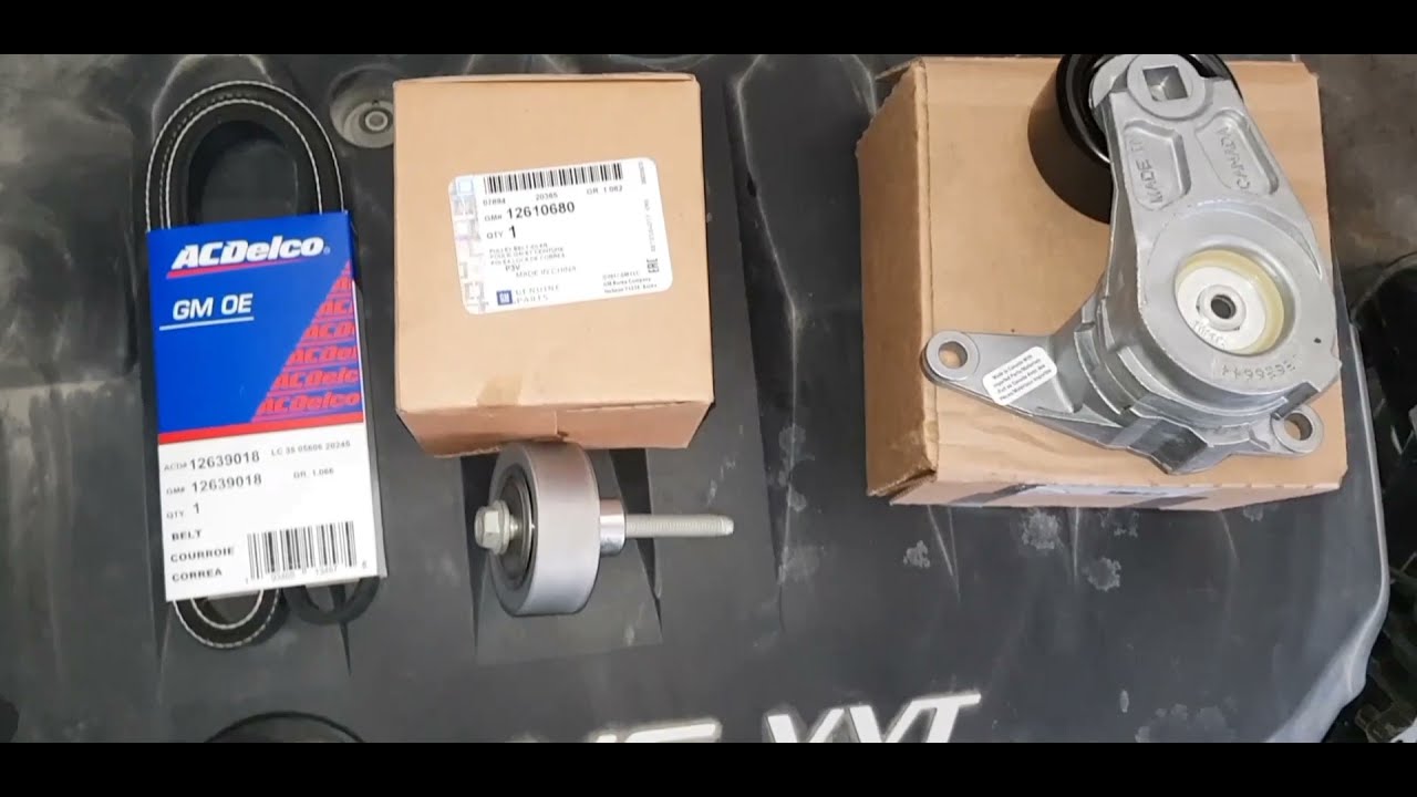 serpentine belt replacement chevy impala