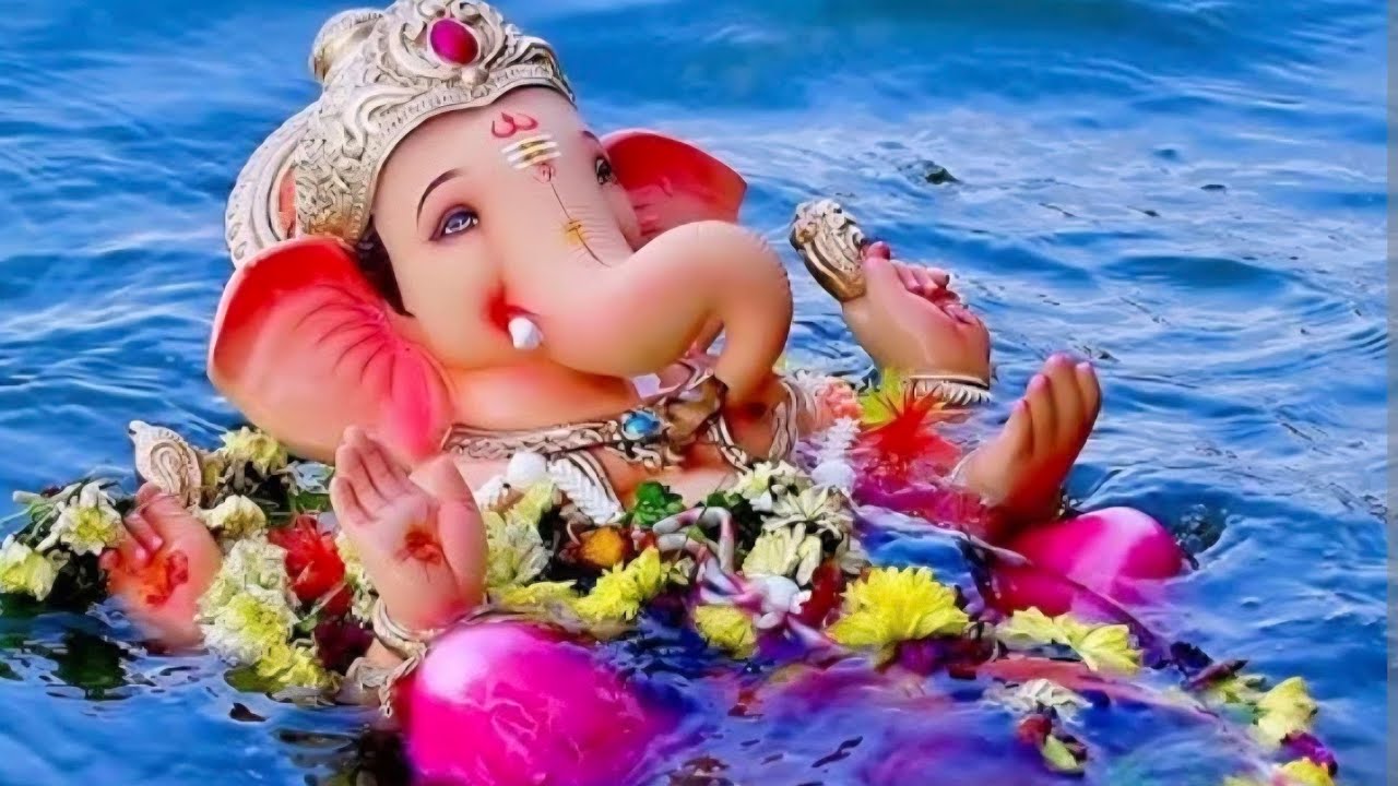 Ganesh Visarjan Jankari!!!🙏🏻🙏🏻🌏💫 #vighnaharta #ganpatibappamorya #parvatinandan #sanatandharam 