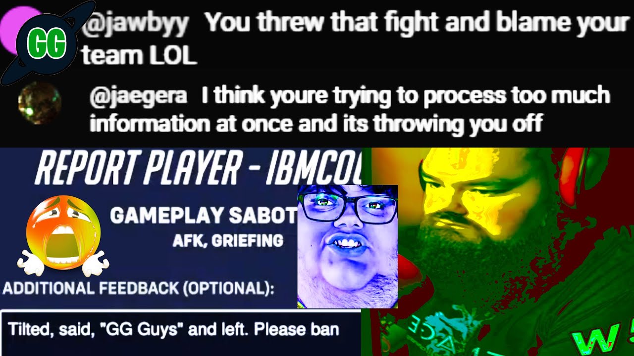 Gamin4Hope TROLLS Baptiste Immortality Field Which Causes His Tank To DC! G4H ABUSES REPORT FEATURE😂