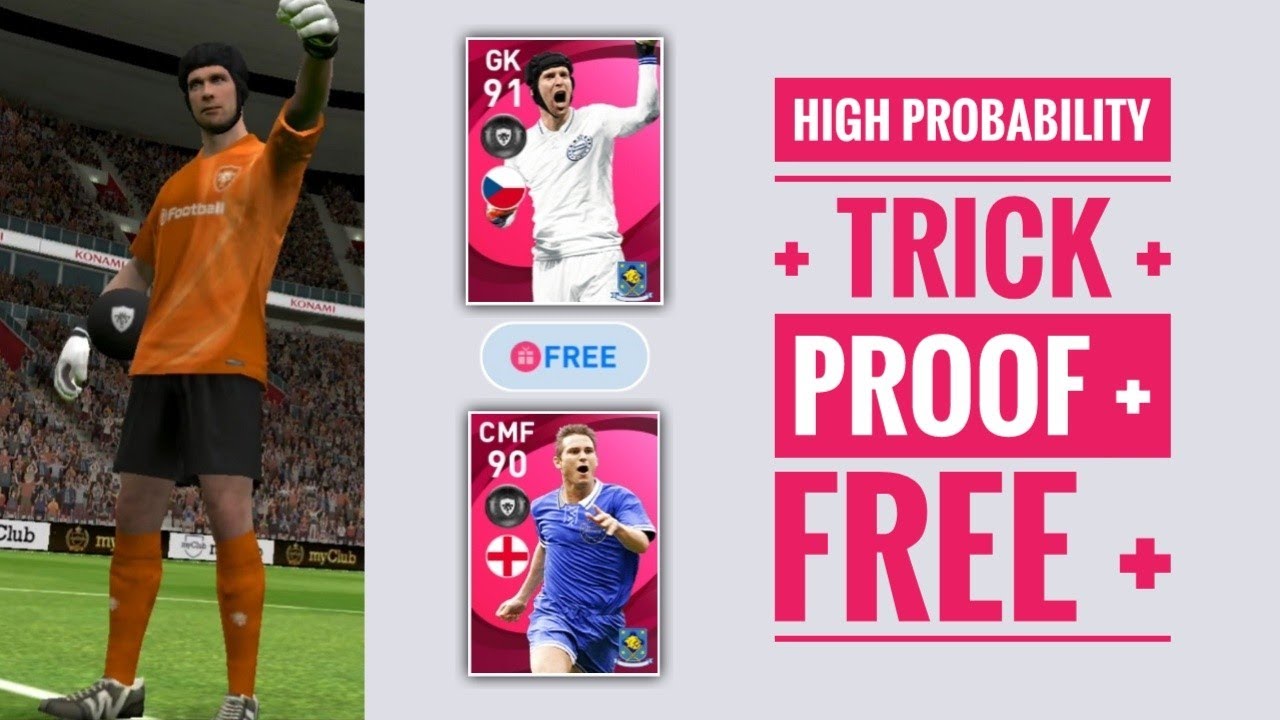 P. Cech + M. Lampard trick in Iconic Moment Chelsea B || Pes 2021 mobile
