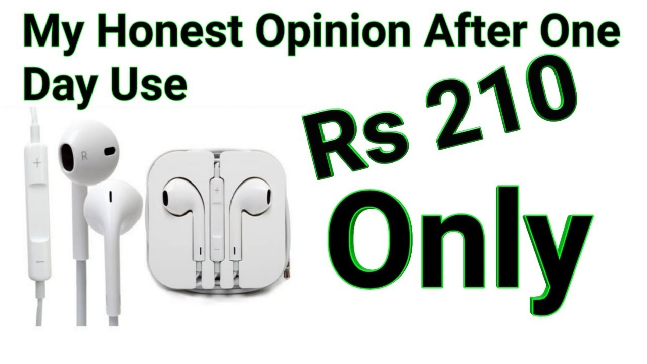 iPhone copy Earphone | First copy of the Apple iPhone earphones