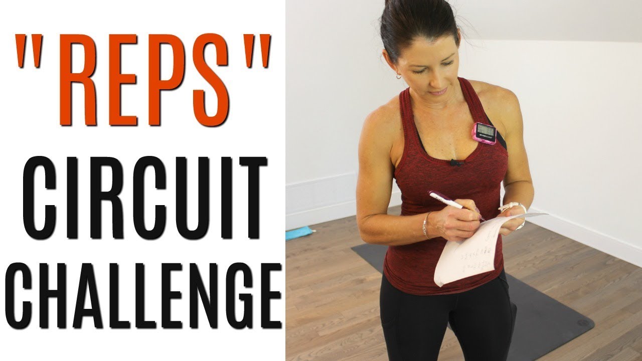 CIRCUIT CHALLENGE - COUNT YOUR REPS & GET FIRED UP!